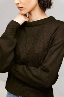 Джемперы Romgil РВ0107-ШЕ5 оливковый