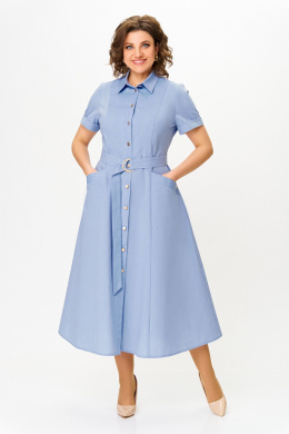 Платья Swallow 822 голубой