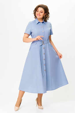 Платья Swallow 822 голубой