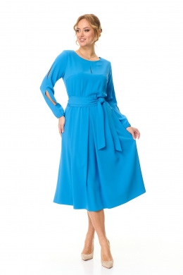 Платья T&N 7605 голубой_темный