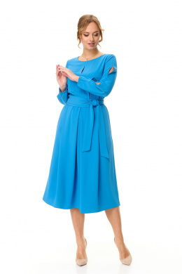 Платья T&N 7605 голубой_темный