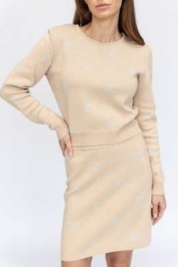 Джемперы Romgil РВ0020-ХЛ2 крем-брюле,бледно-голубой