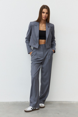 Брючные костюмы Luitui R4059 серый