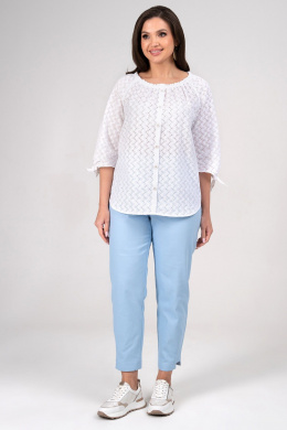 Alani Collection 2348 белый+голубой