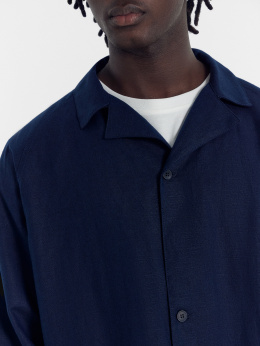 Рубашки с длинным рукавом Mark Formelle 121202/24-3798Ц-9 т.синий