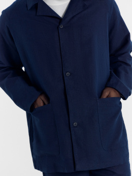 Рубашки с длинным рукавом Mark Formelle 121202/24-3798Ц-9 т.синий