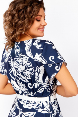 Платья Swallow 858 глубинный_синий