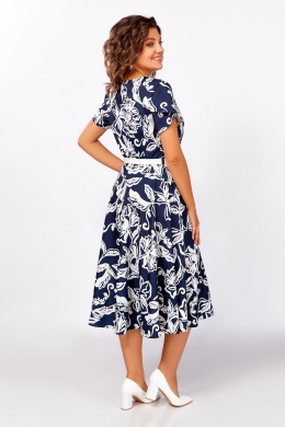 Платья Swallow 858 глубинный_синий