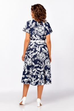 Платья Swallow 858 глубинный_синий