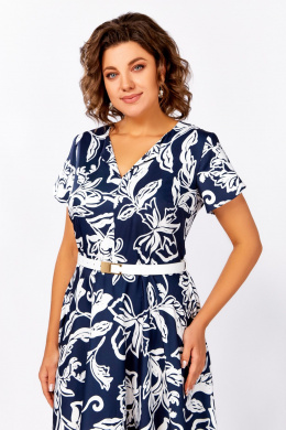 Платья Swallow 858 глубинный_синий