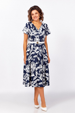Платья Swallow 858 глубинный_синий