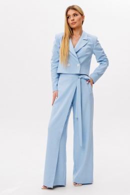 Брючные костюмы Amberа Style 2112-1 голубой