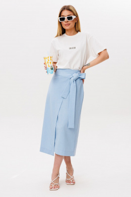 Юбки Amberа Style 1122 голубой