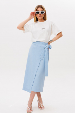 Юбки Amberа Style 1122 голубой