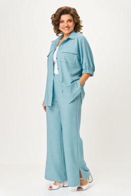 Комплекты брючные ANASTASIA MAK 1178-А бледно-голубой