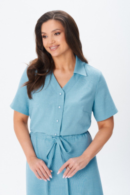 Платья ANASTASIA MAK 1250 бледно-голубой