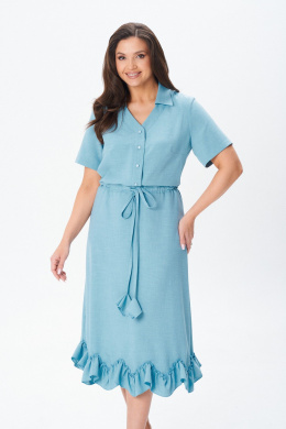 Платья ANASTASIA MAK 1250 бледно-голубой