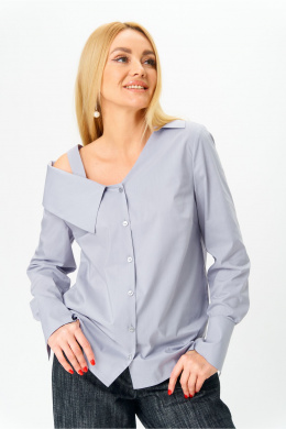 Рубашки AMUAR 1053 серо-голубой