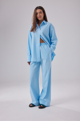 Брюки T.N.D М348 голубой