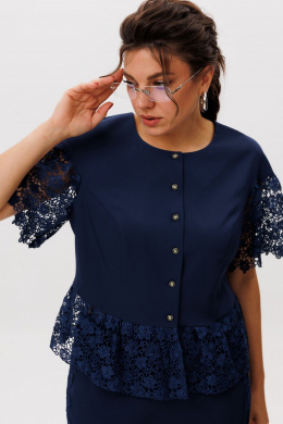 Юбочные костюмы Anelli 1614 полуночный_сапфир