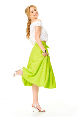 Юбки T&N 7654Ю лайм