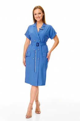 Платья T&N 7661 голубой_темный