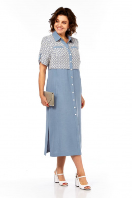 Платья Tensi 398 голубой