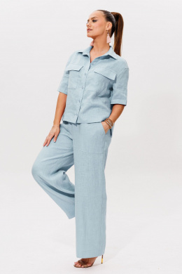 Комплекты брючные Galean Style 982 голубой