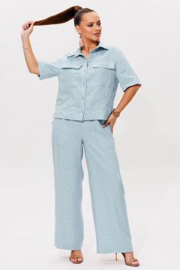 Комплекты брючные Galean Style 982 голубой