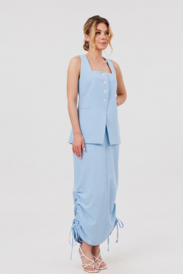 Комплекты юбочные Amberа Style 2124 голубой