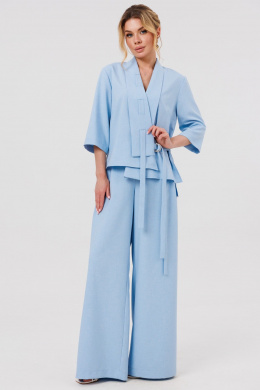 Комплекты брючные Amberа Style 2126 голубой