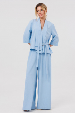 Комплекты брючные Amberа Style 2126 голубой