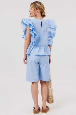 Комплекты с блузой Amberа Style 2131 голубой