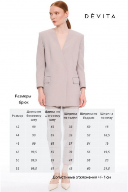 Брюки DEVITA 3028 мокко