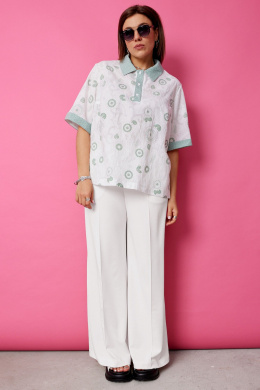 BegiModa 4132 шалфей_на_белом