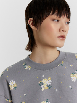 Джемперы Mark Formelle 122966/24-30625П-7-2 цветы_на_сером_546_D_вышивка