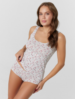 Mark Formelle 442202/24-5-26785ПП-5 новогодние_зайки_на_сером_меланже1