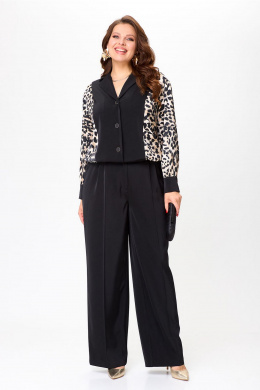 Lady Style Classic 2904 черный_с_бежевым