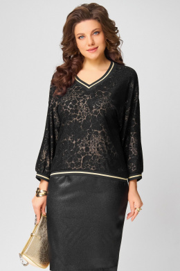 Fita 20722 черно-золотистый