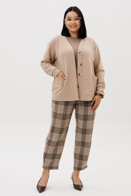 Anastasia 1301 бежевый/клетка