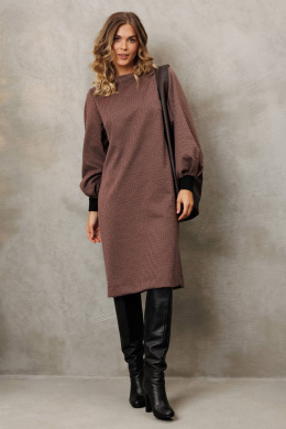 Gizart 7385 серо-бордовый