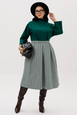 Anastasia 1304 изумрудный/гусиная_лапка