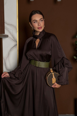 Платья Pavlova 202 горький_шоколад