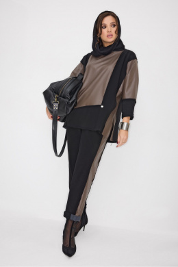 ElPaiz 1305 черный_с_коричневым