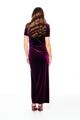 Платья ELLETTO LIFE 1109 баклажан