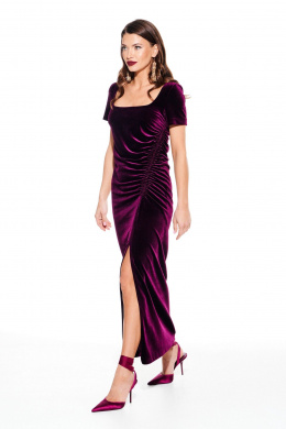 Платья ELLETTO LIFE 1109 баклажан