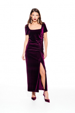 Платья ELLETTO LIFE 1109 баклажан