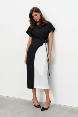 Платья KaVaRi 1134 черно-белый