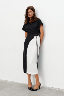 Платья KaVaRi 1134 черно-белый