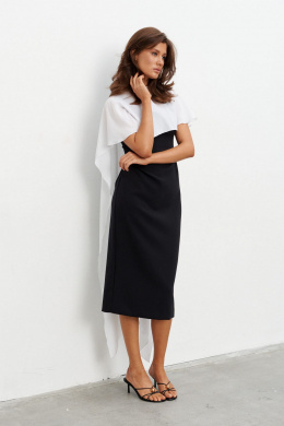 Платья KaVaRi 1135 черно-белый